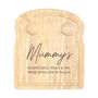 Personalised Wooden Toast Shaped Plate, thumbnail 3 of 4