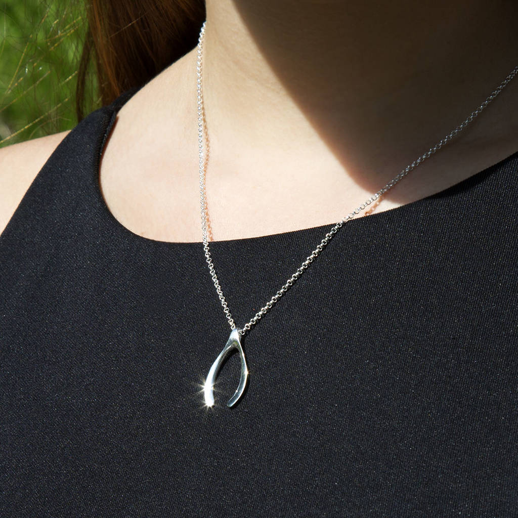 Wishbone Necklace Base | CONQUERing Inspiring Fidget Jewelry