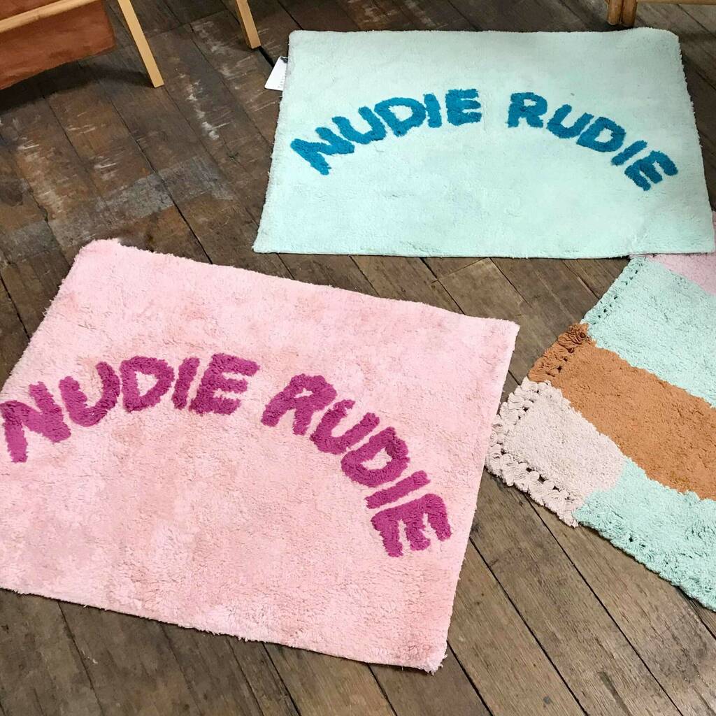 nudie rudie bathmat by antipodream