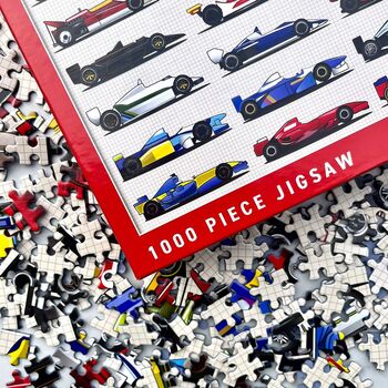 Grand Prix Racing Cars 1000 Piece Jigsaw, 3 of 5
