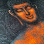 Meditating Buddha Statue Cushion Cover, thumbnail 6 of 7