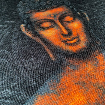 Meditating Buddha Statue Cushion Cover, 6 of 7