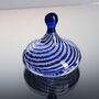 Handmade Triangolo Piatto Hand Blown Glass Sculpture, thumbnail 5 of 12