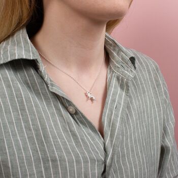 Personalised Cocker Spaniel Sterling Silver Necklace, 3 of 6