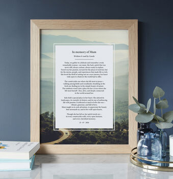 Custom Made Photo And Words Personalised Art Print, 4 of 11