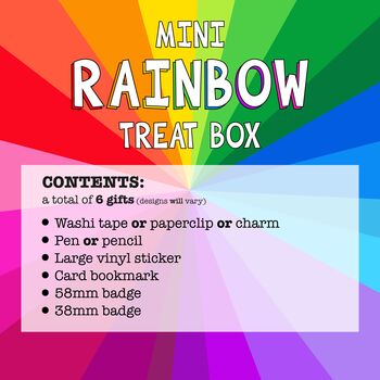 Mini Rainbow Treat Box, 2 of 5