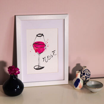 Rosé Wine Art Print, 12 of 12