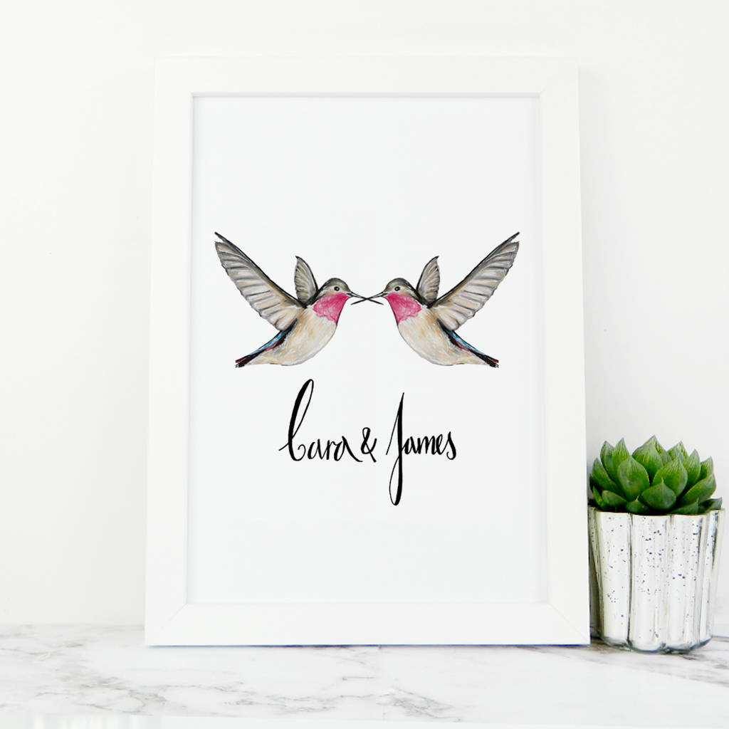 personalised love wedding gift by de fraine design london ...
