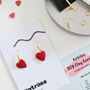 Make Your Own Earrings Kits Polymer Clay Hearts, thumbnail 1 of 7