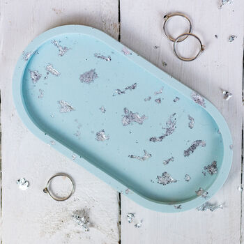 Pastel Oval Jesmonite Trinket Tray, 8 of 8