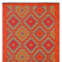 Lhasa Outdoor Rug In Red And Violet, thumbnail 2 of 3