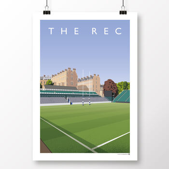 The Rec Bath Rugby Poster, 2 of 7