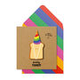 Handmade Birthday Toast Personalised Greeting Card, thumbnail 1 of 5