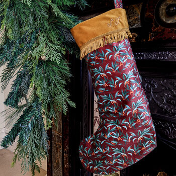 Vintage Personalised Christmas Stocking, 2 of 8