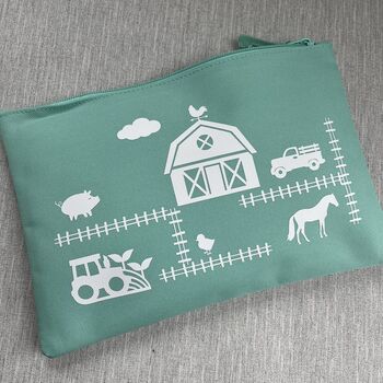 Personalised Farm Yard Travel Play Mat Bag, 2 of 5