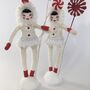 Candy Cane Lollipop Girl Christmas Decoration, thumbnail 7 of 8
