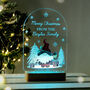 Personalised Gonk Wooden Based LED Christmas Light, thumbnail 3 of 9