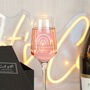Teacher Rainbow Thank You Champagne Flute, thumbnail 2 of 7
