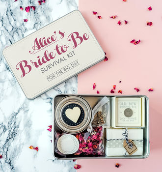 Personalised Bride To Be Survival Kit, 3 of 12