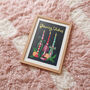 ‘Christmas Candles’ Art Print – Festive Still Life Wall Art, thumbnail 1 of 9