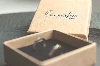 Huggie Hoop Earrings Sterling Silver Everyday Jewellery, 6 of 8