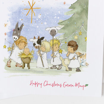 Christmas Card Nativity Scene ..Nat04, 2 of 9