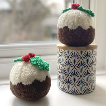 Christmas Pudding Knitting Pattern, 2 of 3