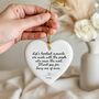 Personalised Friend Thank You Heart Ornament, thumbnail 3 of 4