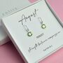 Sterling Silver August Birthstone Earrings, thumbnail 1 of 3