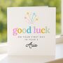 Good Luck For Year Three Back To School Card, thumbnail 4 of 7