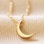 Crescent Moon Necklace, thumbnail 6 of 11