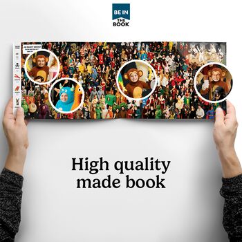 Personalised Daddy Gift Book 'Can You Find Dad And Three Children', 3 of 11