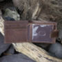 Men's Brown Leather Notecase Wallet Rfid Safe, thumbnail 5 of 6