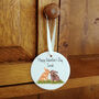 Personalised Rabbit Hanging Ceramic Gift, thumbnail 5 of 6