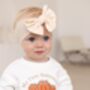 'My First Halloween' Pumpkin Embroidered Sweatshirt Jumper Personalised With Child's Name, thumbnail 1 of 4