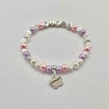 Personalised Goddaughter Charm Bracelet, 4 of 10