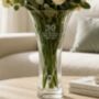 Personalised Big Number Diamond Effect Vase, thumbnail 4 of 5