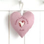 Personalised 30th Birthday Hanging Heart Gift For Her, thumbnail 3 of 12