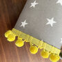 Star Lampshade With Pom Pom Trim, thumbnail 5 of 6