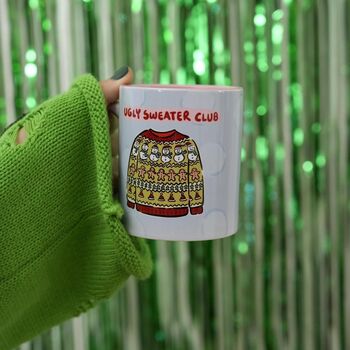 Ugly Sweater Mug – Funny Christmas Coffee Cup, 6 of 8