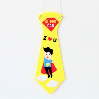 Fathers Day Superdad Gift Tie, 10 of 10