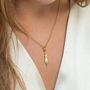 18ct Gold Shooting Star Necklace, thumbnail 1 of 6