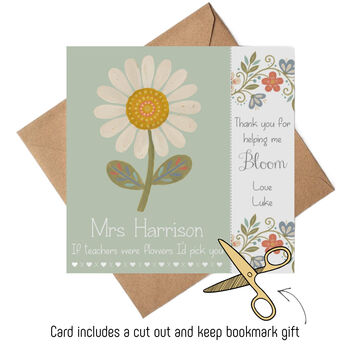 Thank You Teacher Bookmark Cards, 12 of 12