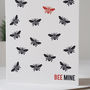 Bee Mine Valentine's Day Card, thumbnail 3 of 3