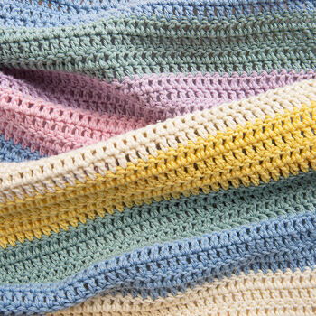 Shhh Baby Blanket Beginner Crochet Kit, 4 of 9