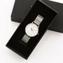 Ladies Personalised Architect Watch In Silver, thumbnail 4 of 7