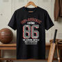 'Authentic Vintage 1986' 40th Birthday Gift T Shirt, thumbnail 1 of 11