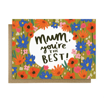 You're The Best Mothers Day Card, 2 of 2
