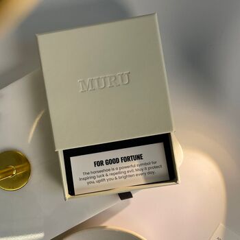 Horseshoe Necklace Silver Or 18ct Gold Plated Vermeil, 5 of 5