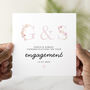 Personalised Initials Engagement Card, thumbnail 1 of 3